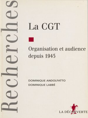 cover image of La C.G.T.